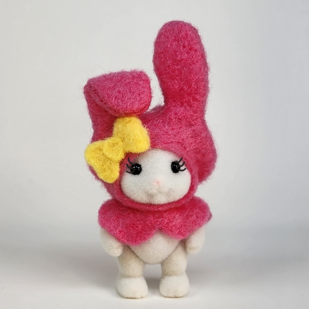 🎨 Flocked Animal Baby My Melody Costume